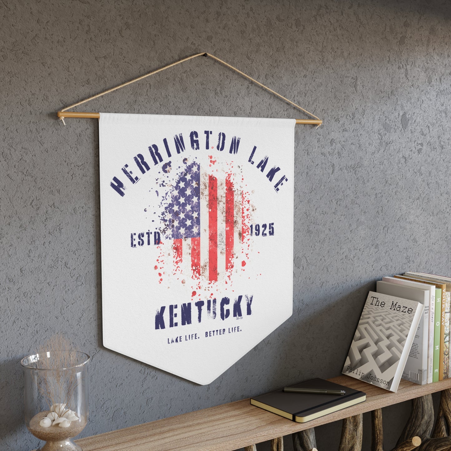 Herrington Lake Patriots Collection Pennant Banner