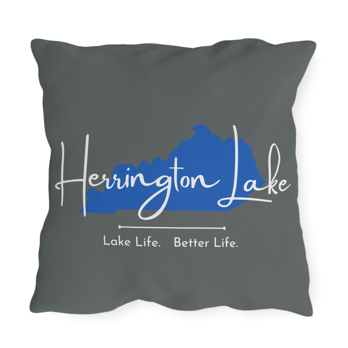 Herrington Lake Signature Collection Outdoor Pillows (Dark Grey)