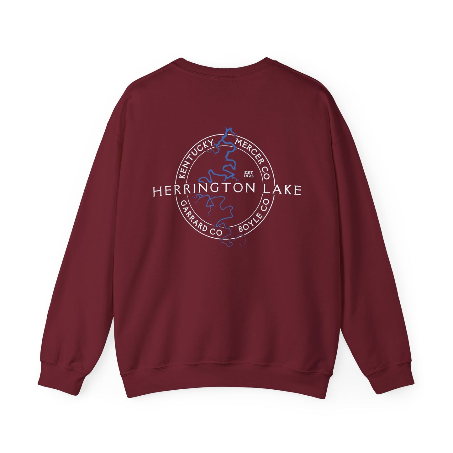 "The Classic" Herrington Lake and County Double-Sided Print Unisex Heavy Blend™ Crewneck Sweatshirt