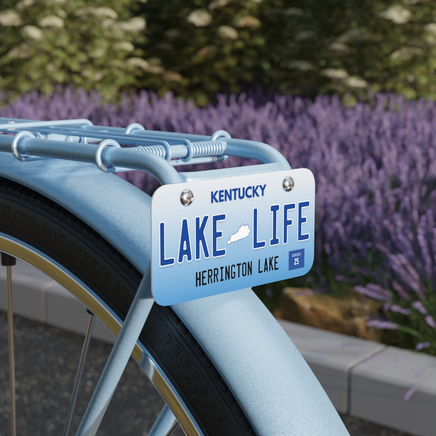 Herrington Lake Life Mini License Plate