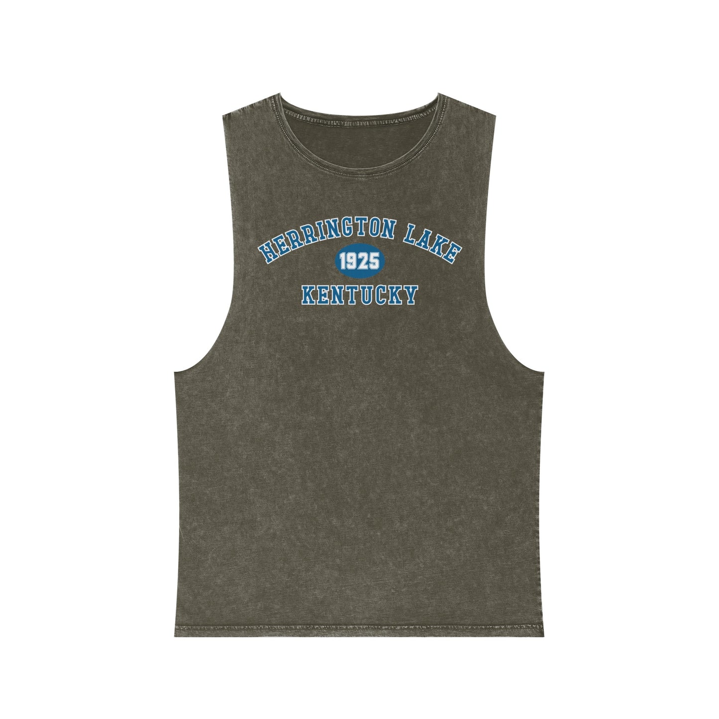 Herrington Lake Collegiate Collection Unisex Stonewash Tank Top