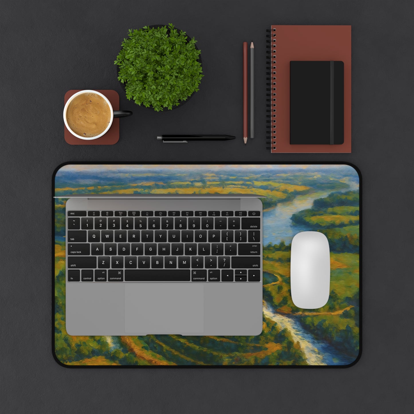 "Dix Dam: A Painter's Perspective" Desk Mat (3 sizes)