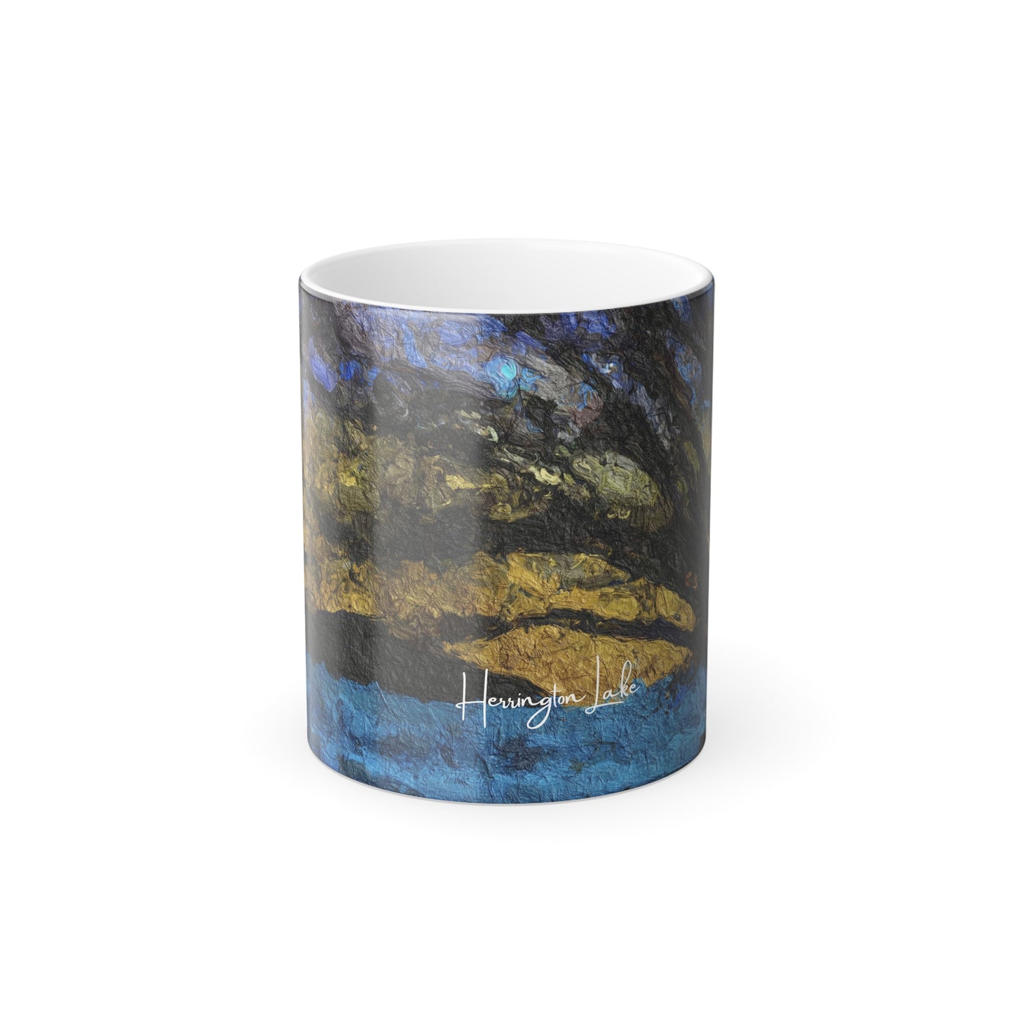 "Herrington Nights - 1" Color Morphing Mug, 11oz