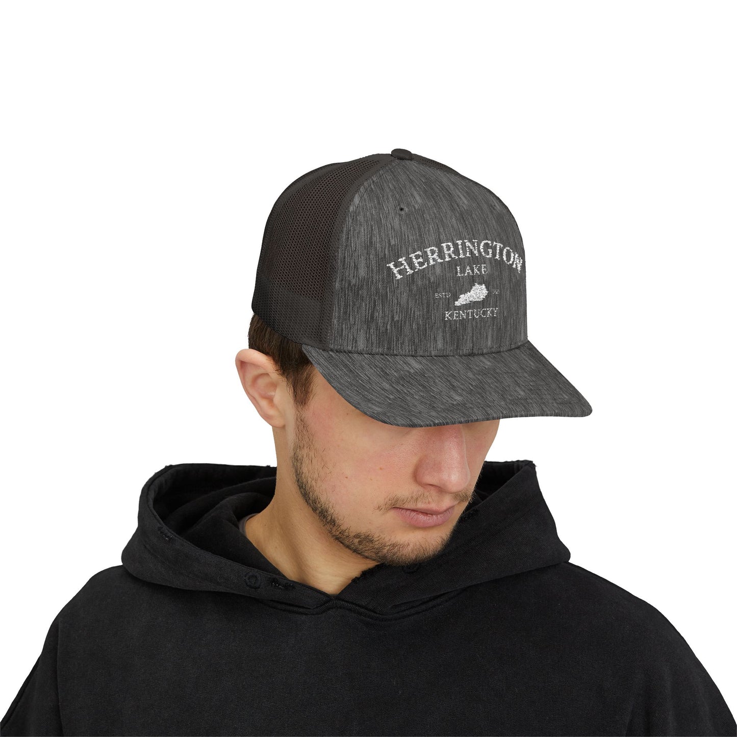 Embroidered Simply Herrington Collection Snapback Trucker Cap