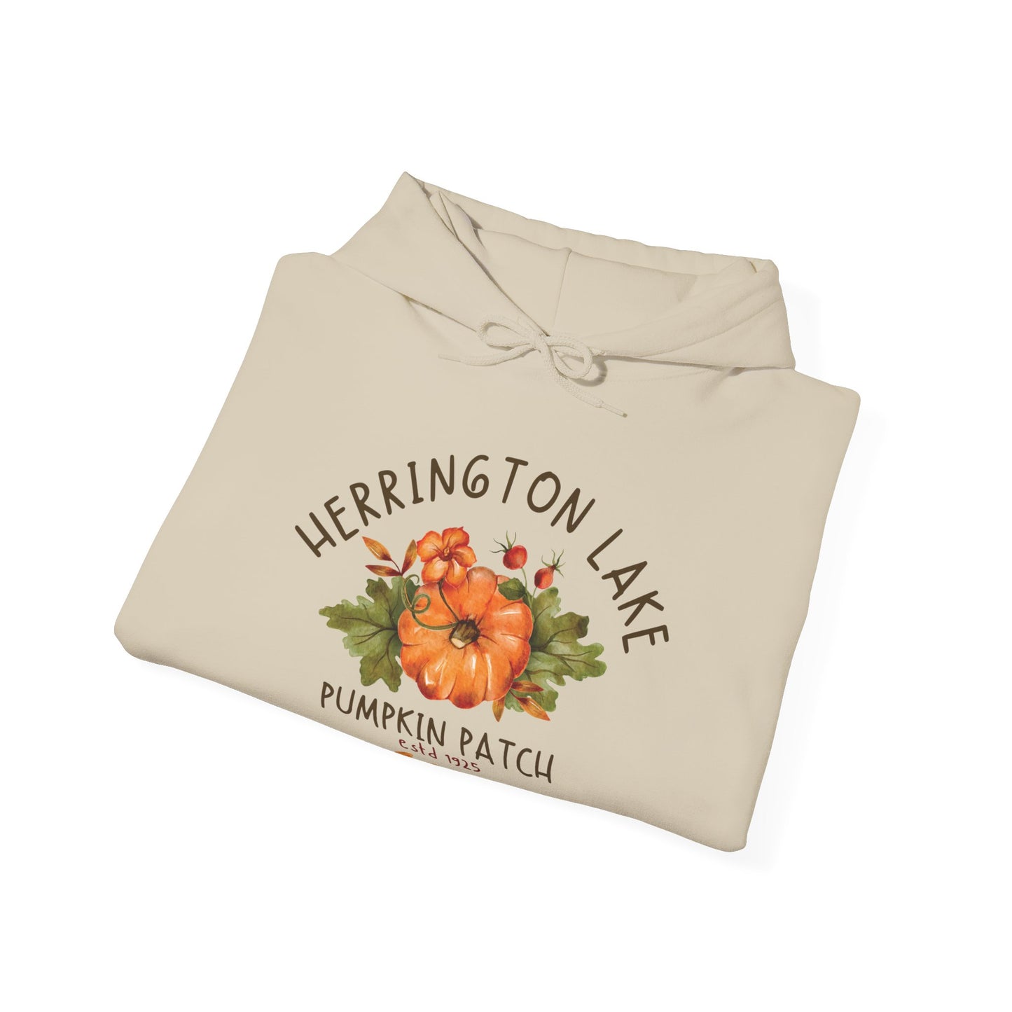 Illustrated Herrington Lake Pumpkin Patch Unisex Heavy Blend™ Hooded Sweatshirt