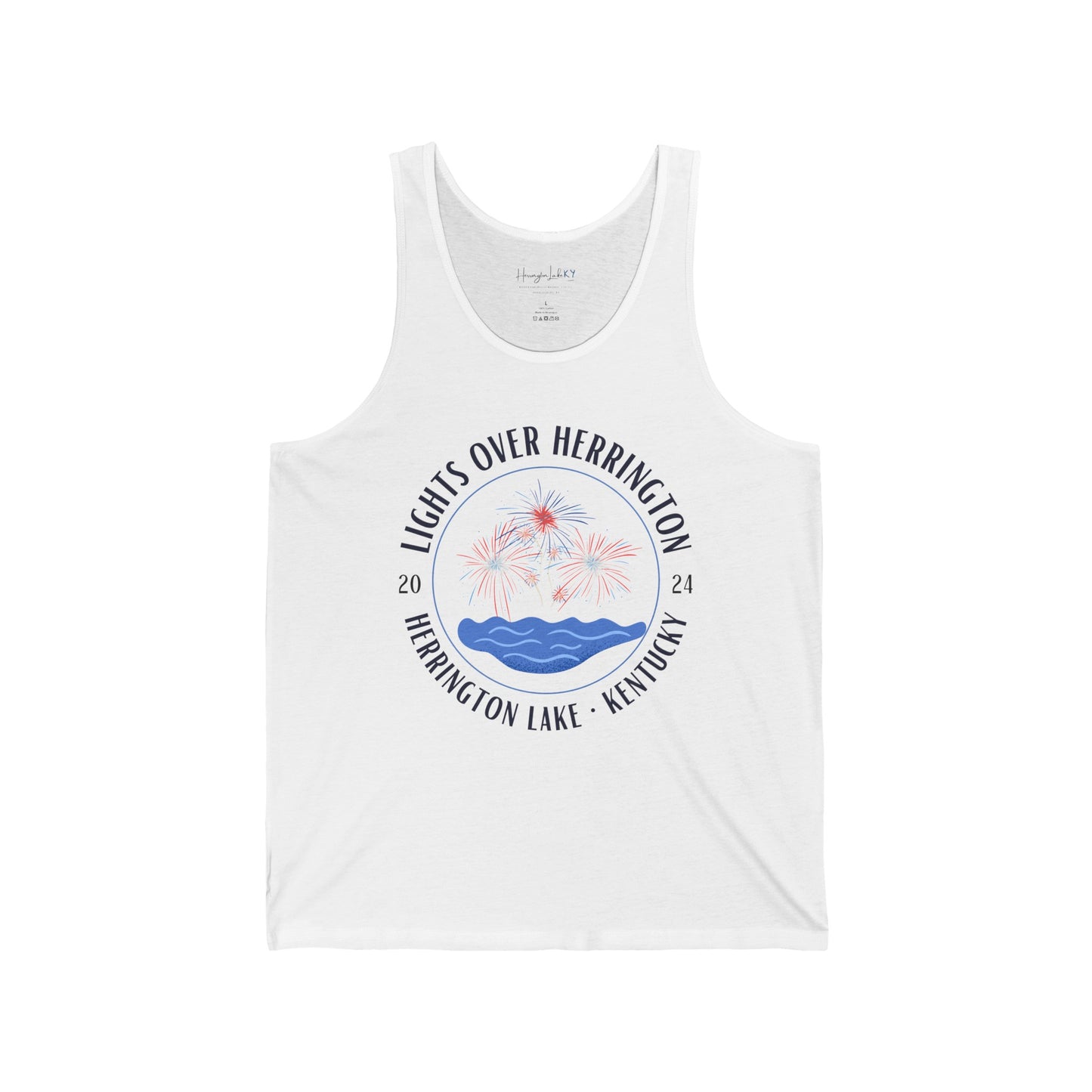 Lights Over Herrington 2024 Unisex Jersey Tank