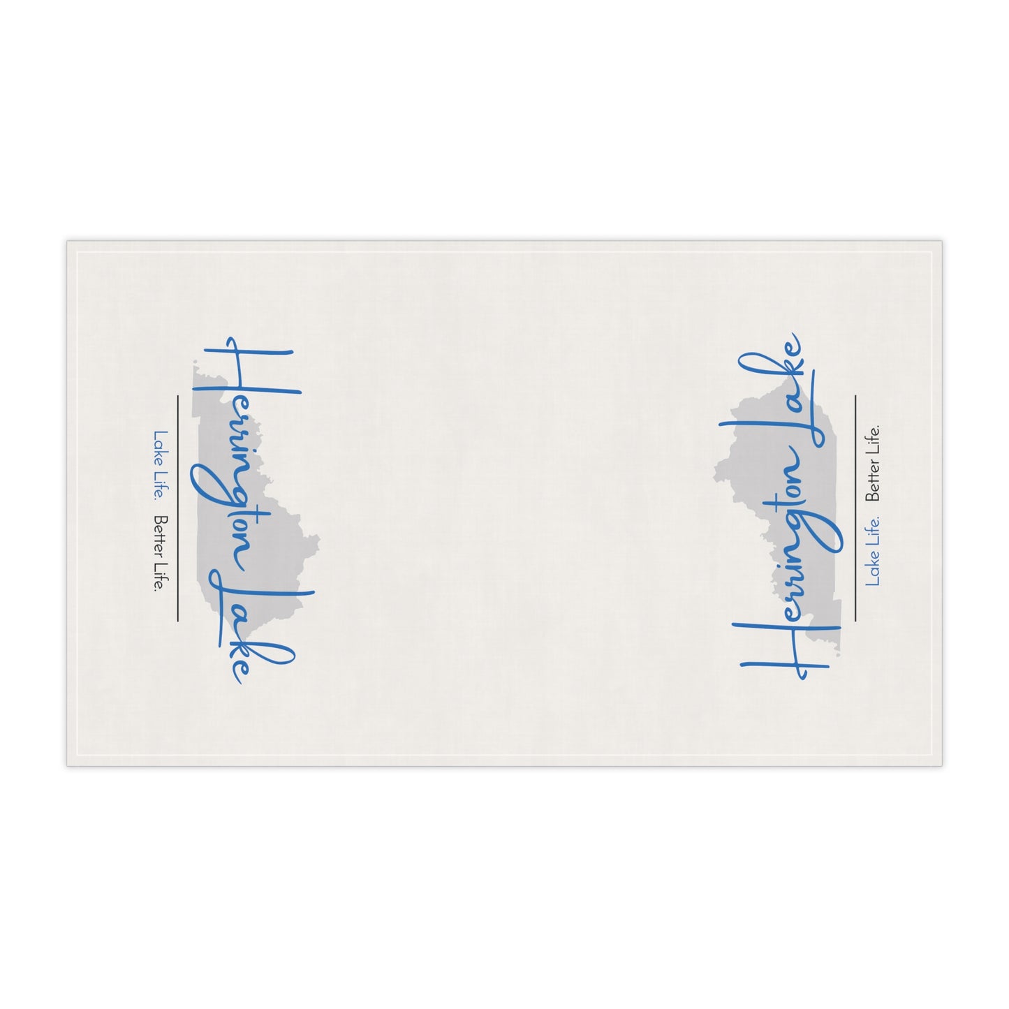 Herrington Lake Signature Collection Kitchen Towel - White