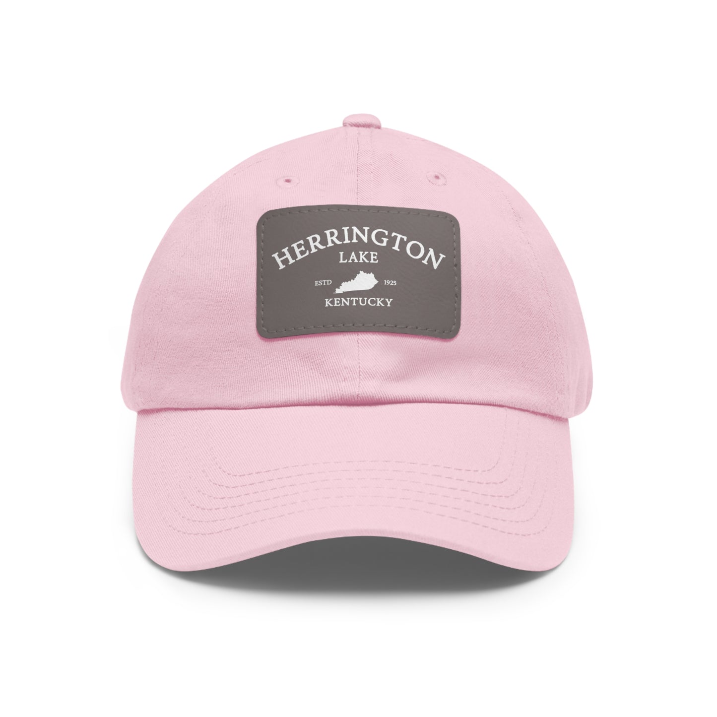"Simply Herrington" Collection Dad Hat with Leather Patch