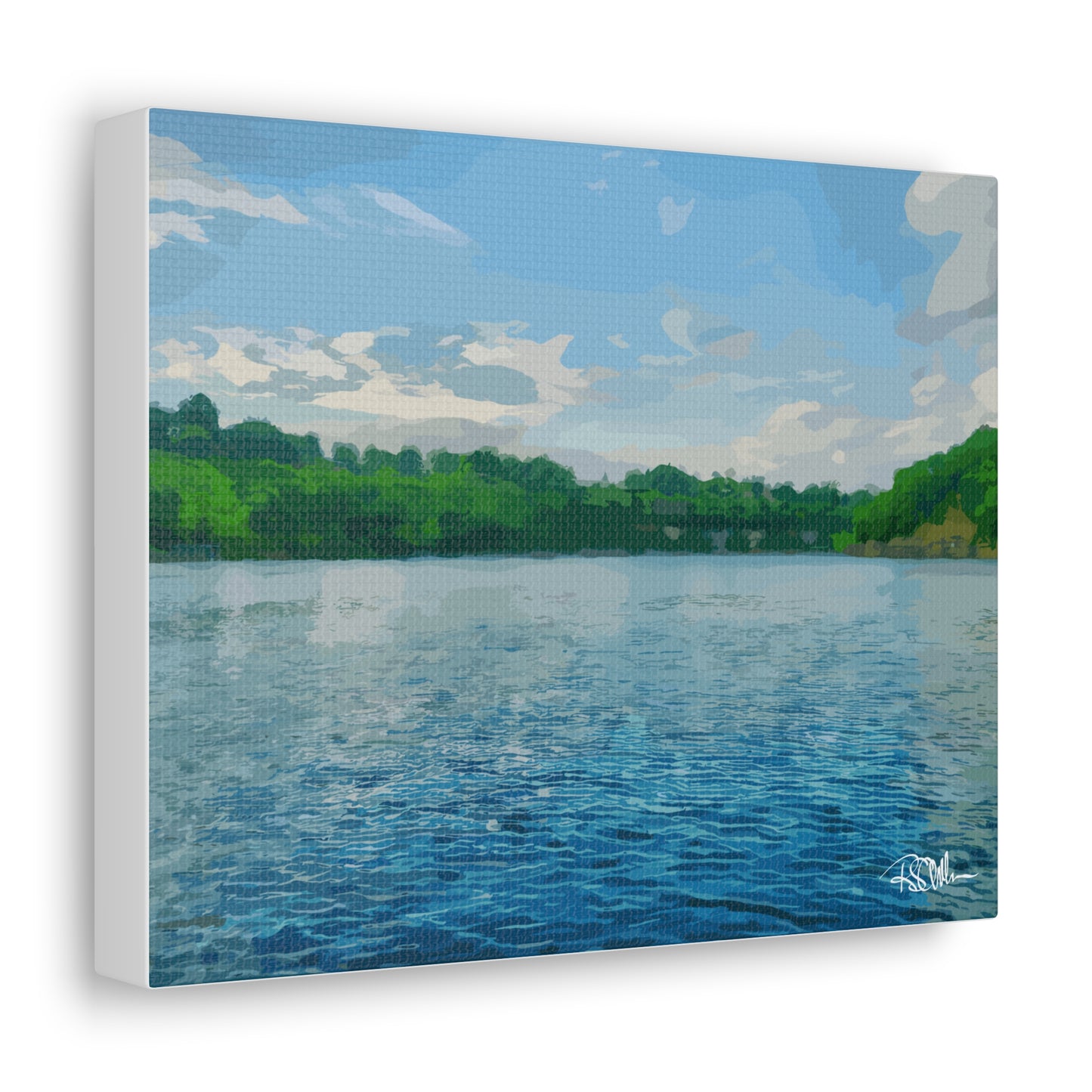 "Herrington LakeScape - 1" Canvas Gallery Wraps