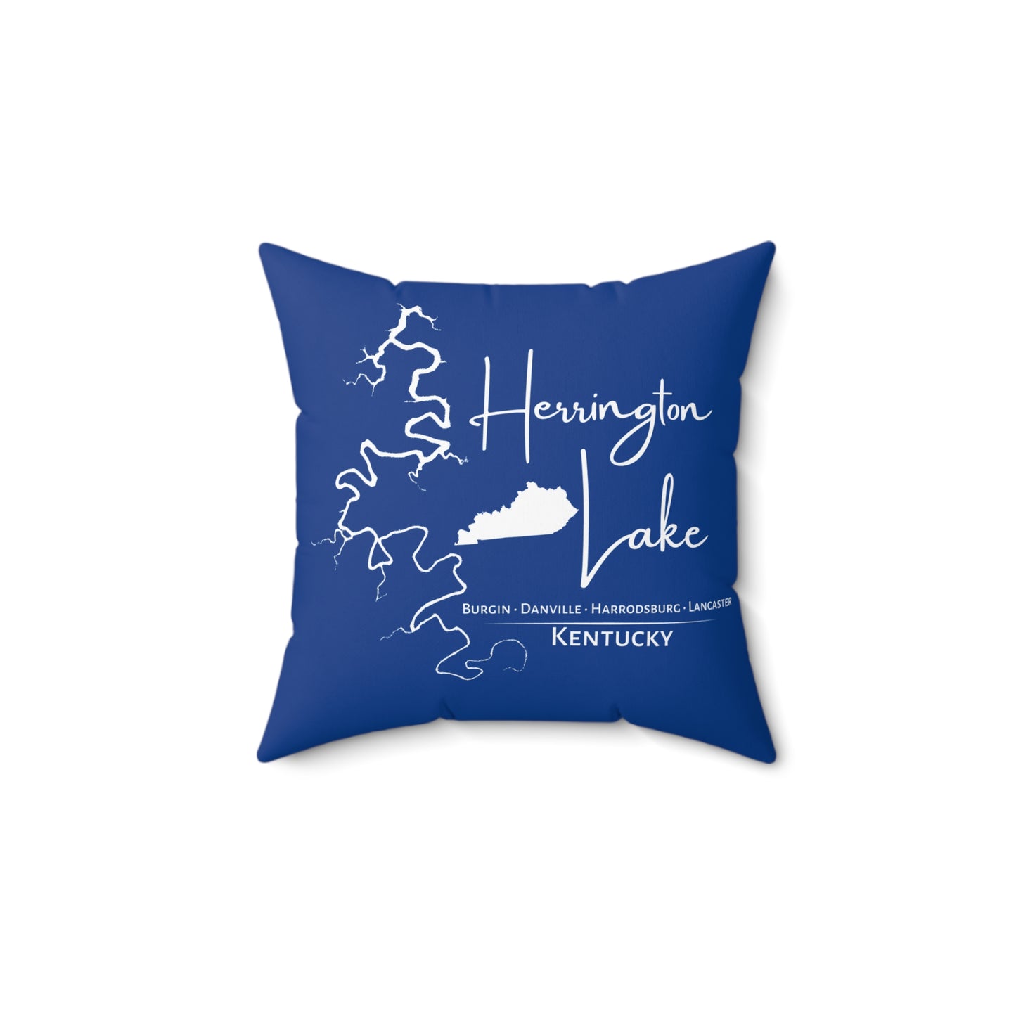 The Herrington Lake Classic Collection Spun Polyester Square Accent Pillow