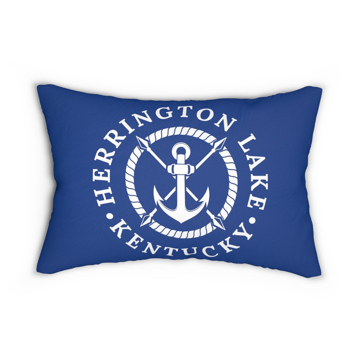 Herrington Lake Anchor Lumbar Pillow (Blue)