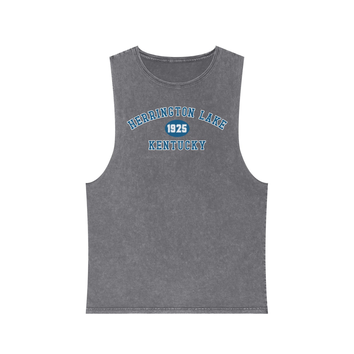 Herrington Lake Collegiate Collection Unisex Stonewash Tank Top