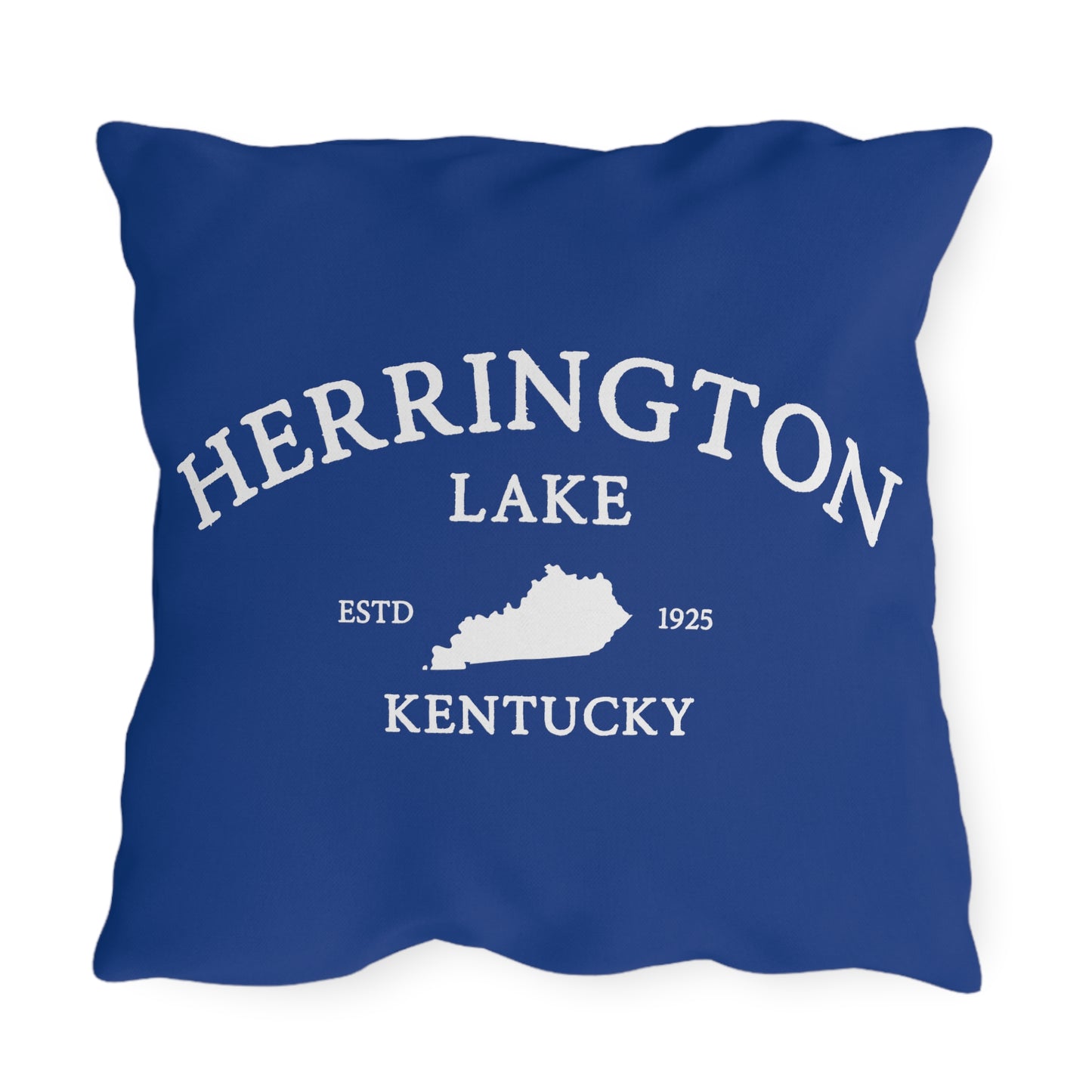 "Simply Herrington" Outdoor Pillows (Blue)