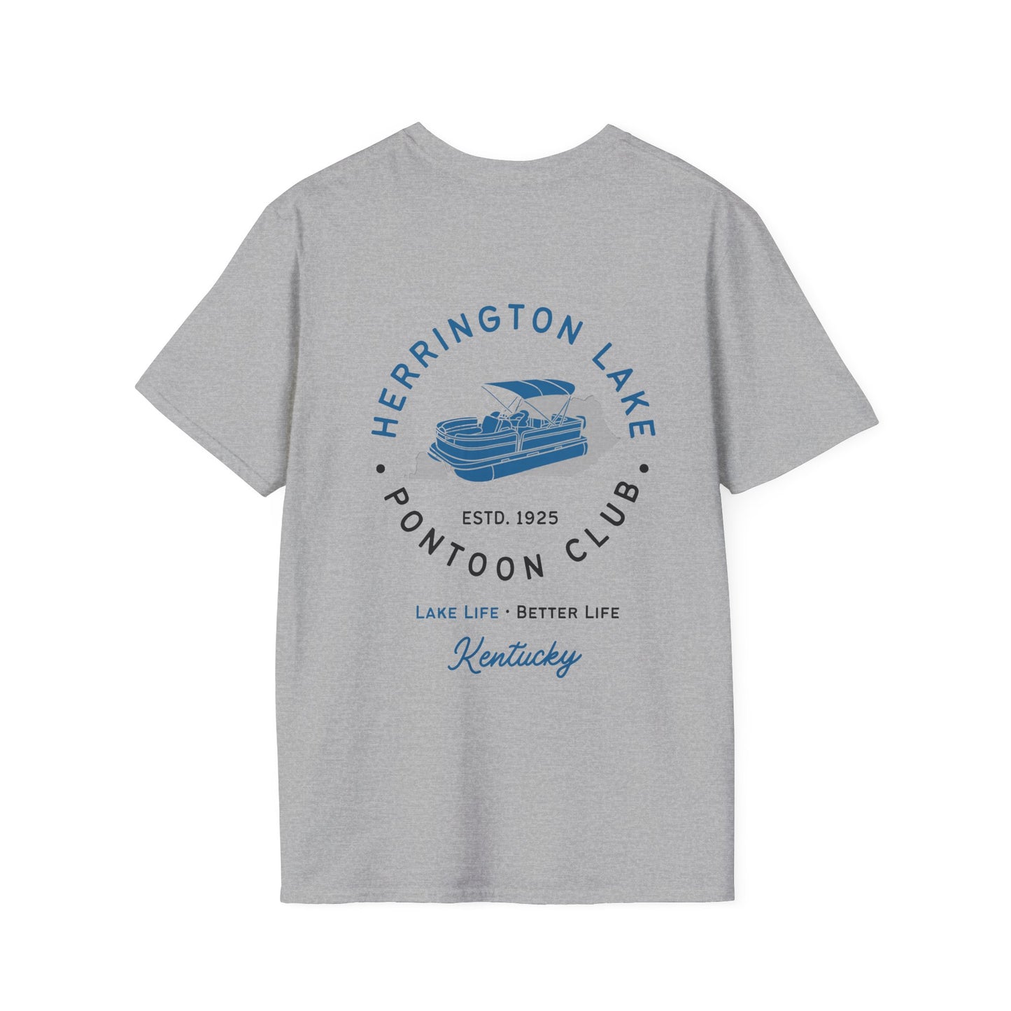 HLKY Pontoon Club Soft Ringspun Cotton Double-Sided Tee