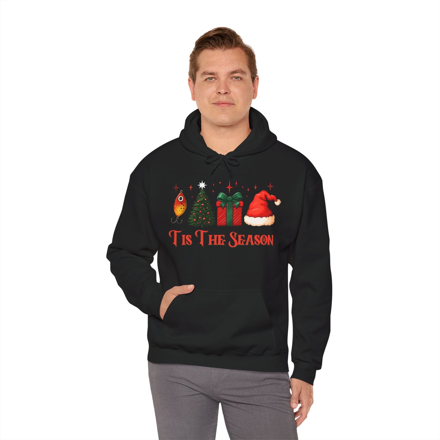 Angler's Christmas Unisex Heavy Blend™ Hoodie