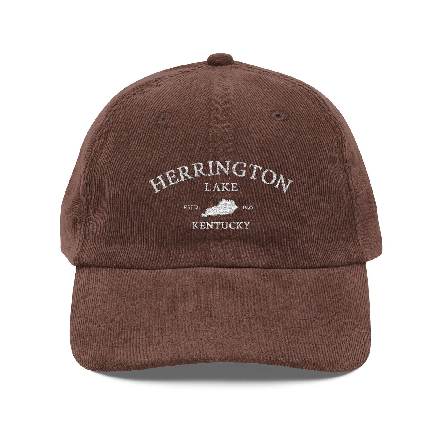 Embroidered Simply Herrington Collection Vintage Corduroy Cap
