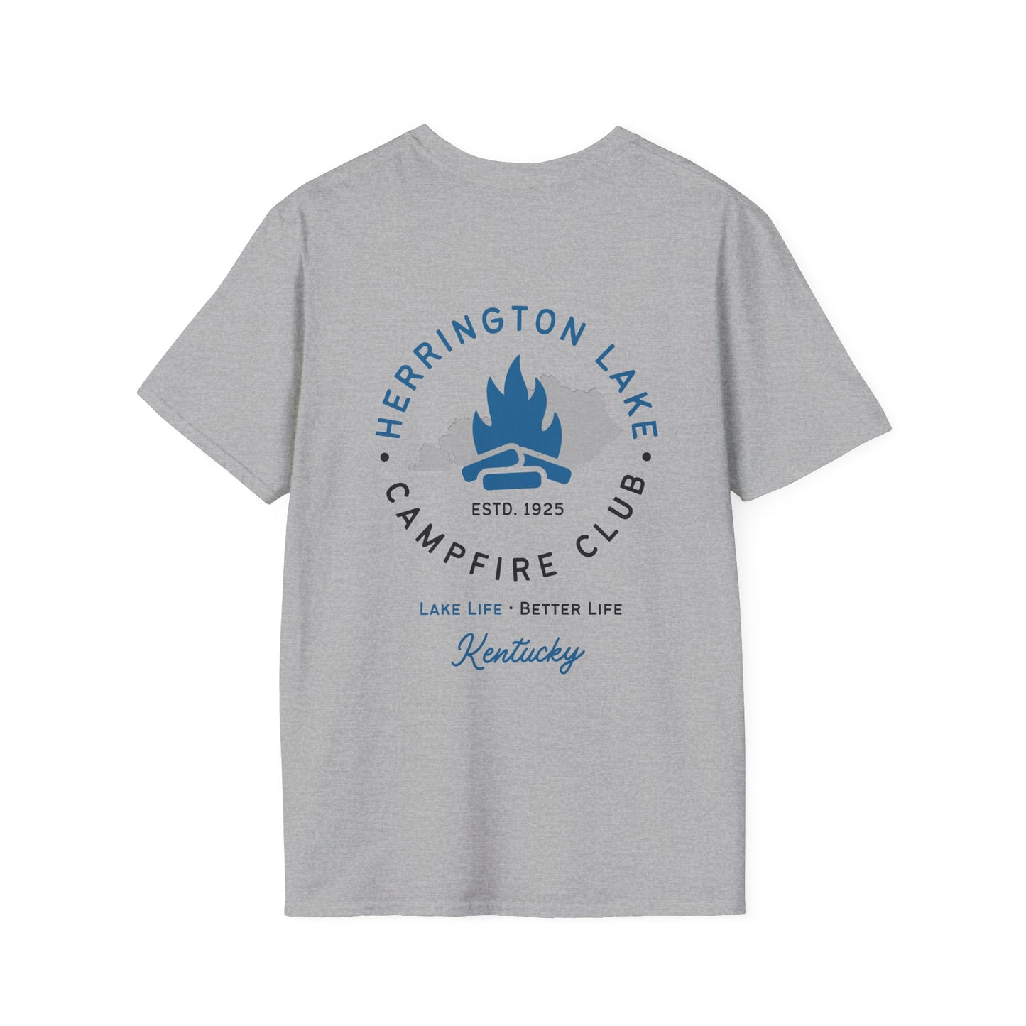 HLKY Campfire Club Soft Ringspun Cotton Double-Sided Tee
