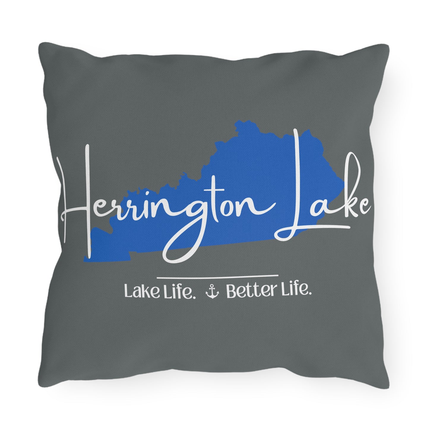 Herrington Lake Signature Collection Outdoor Pillows (Dark Grey)