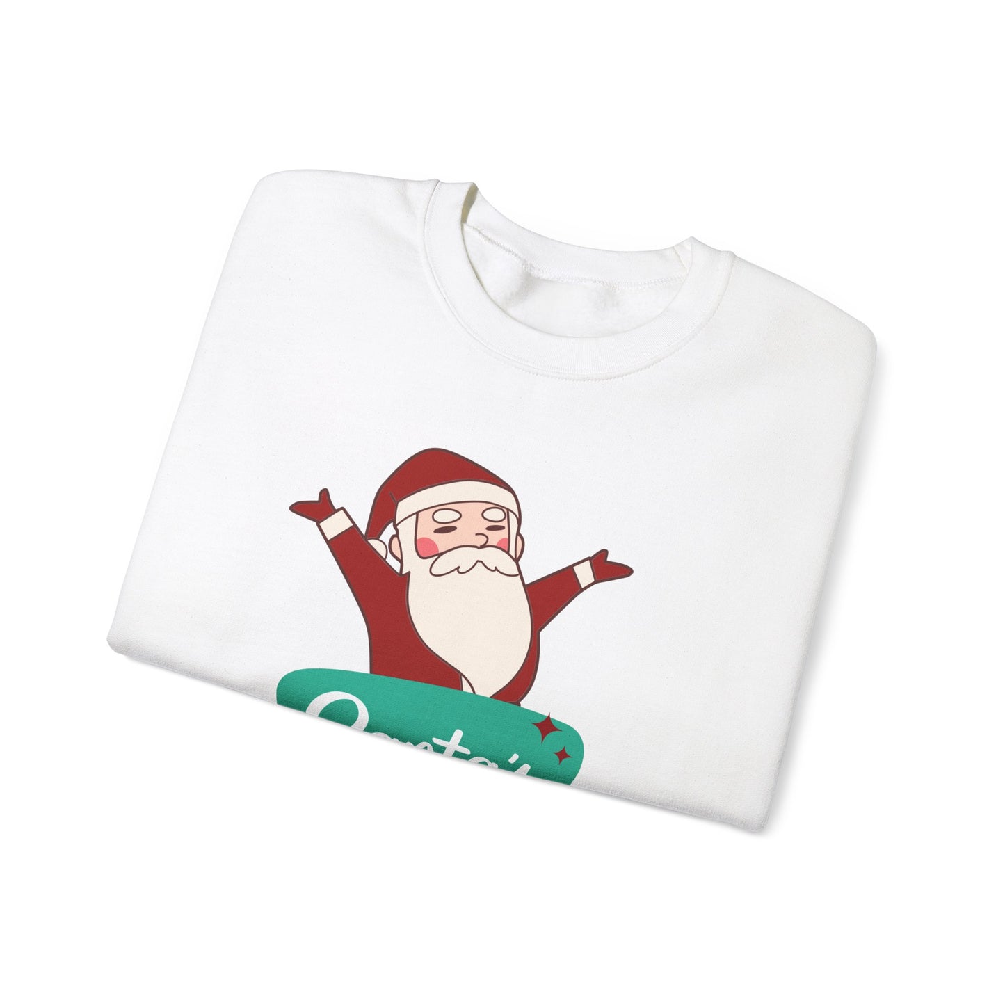 Santa is Coming to Harrodsburg KY Heavy Blend™ Crewneck Sweatshirt