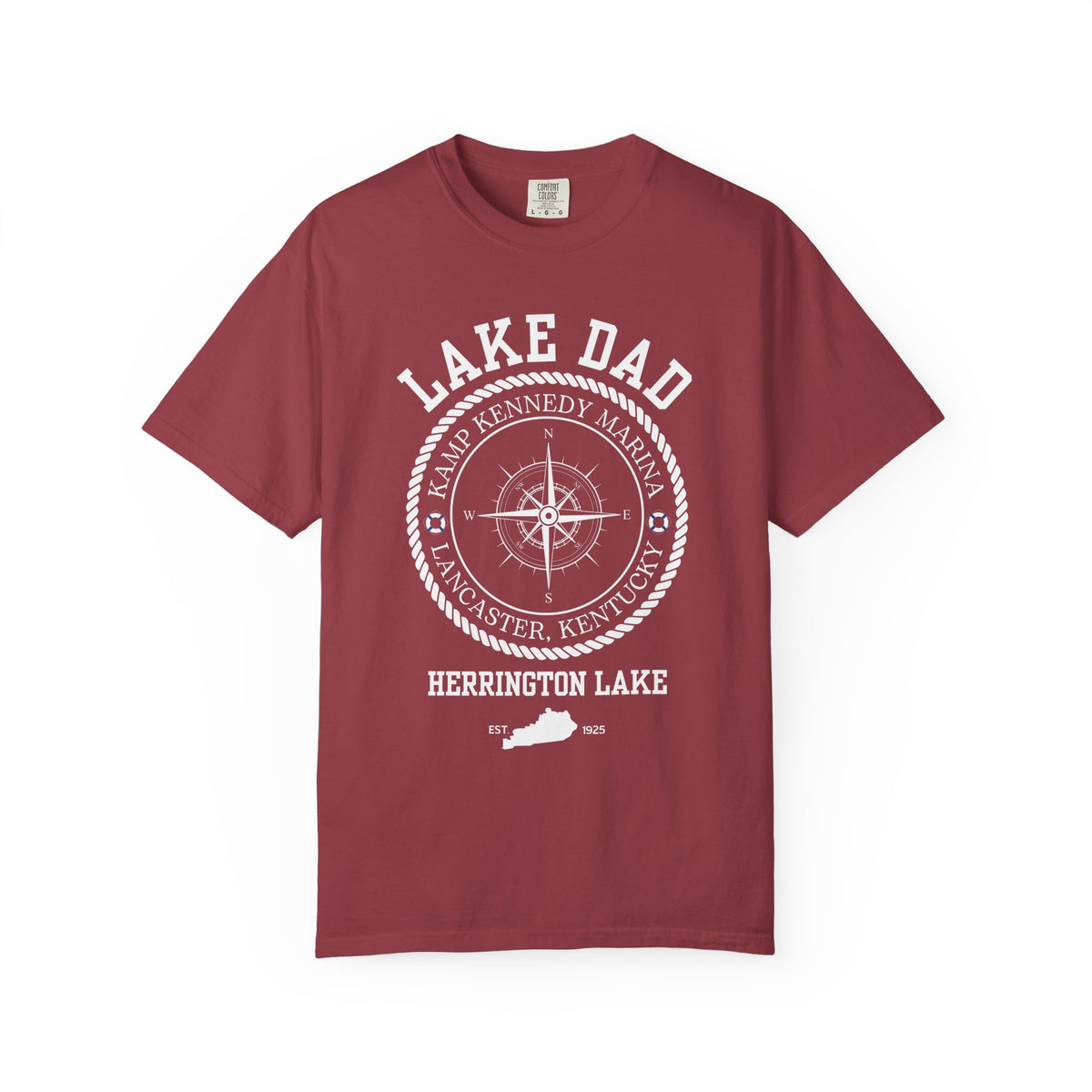 Kamp Kennedy Special - "Lake Dad" Premium Garment-Dyed Comfort Colors TShirt