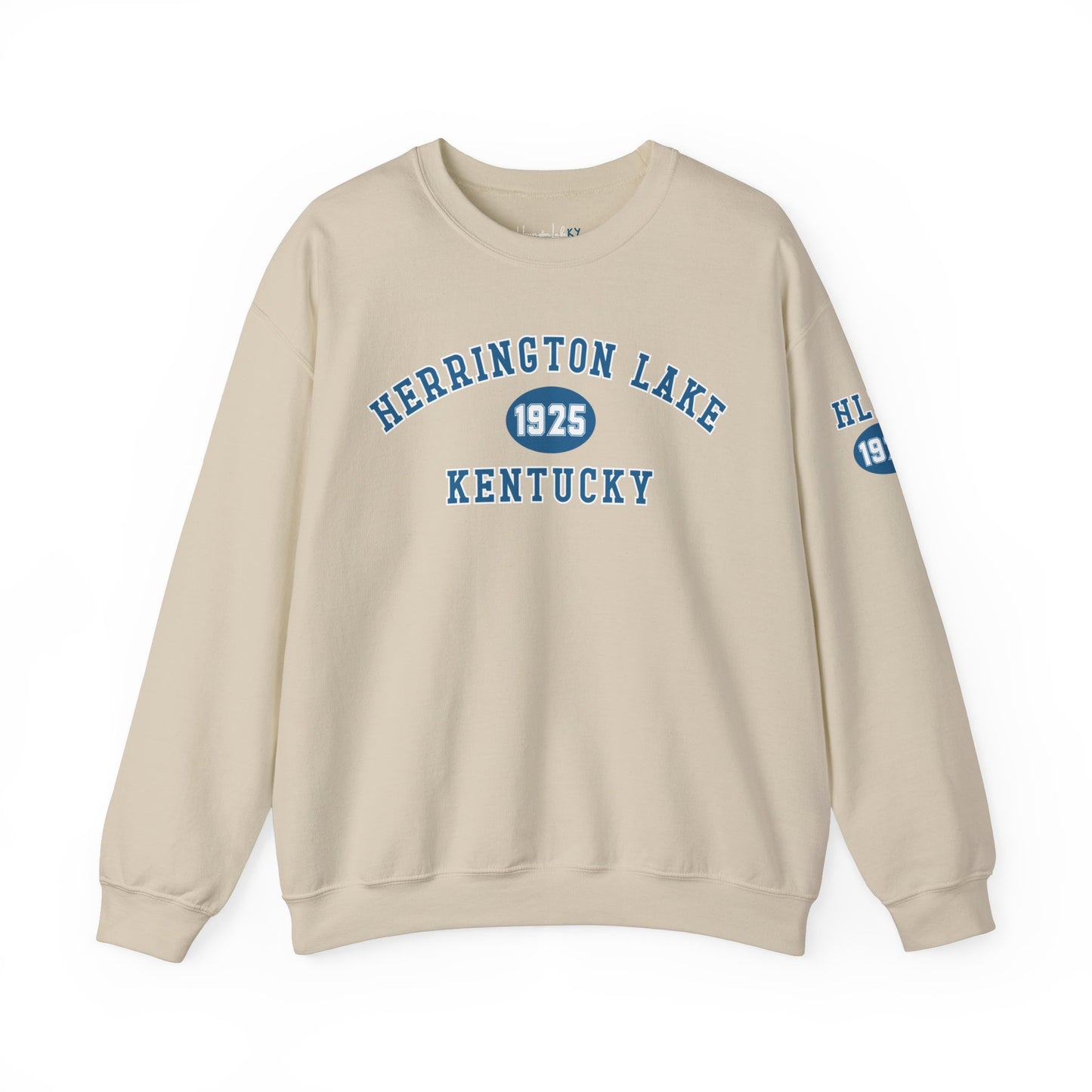 Collegiate Collection Unisex Heavy Blend™ Crewneck Sweatshirt w Sleeve Logo