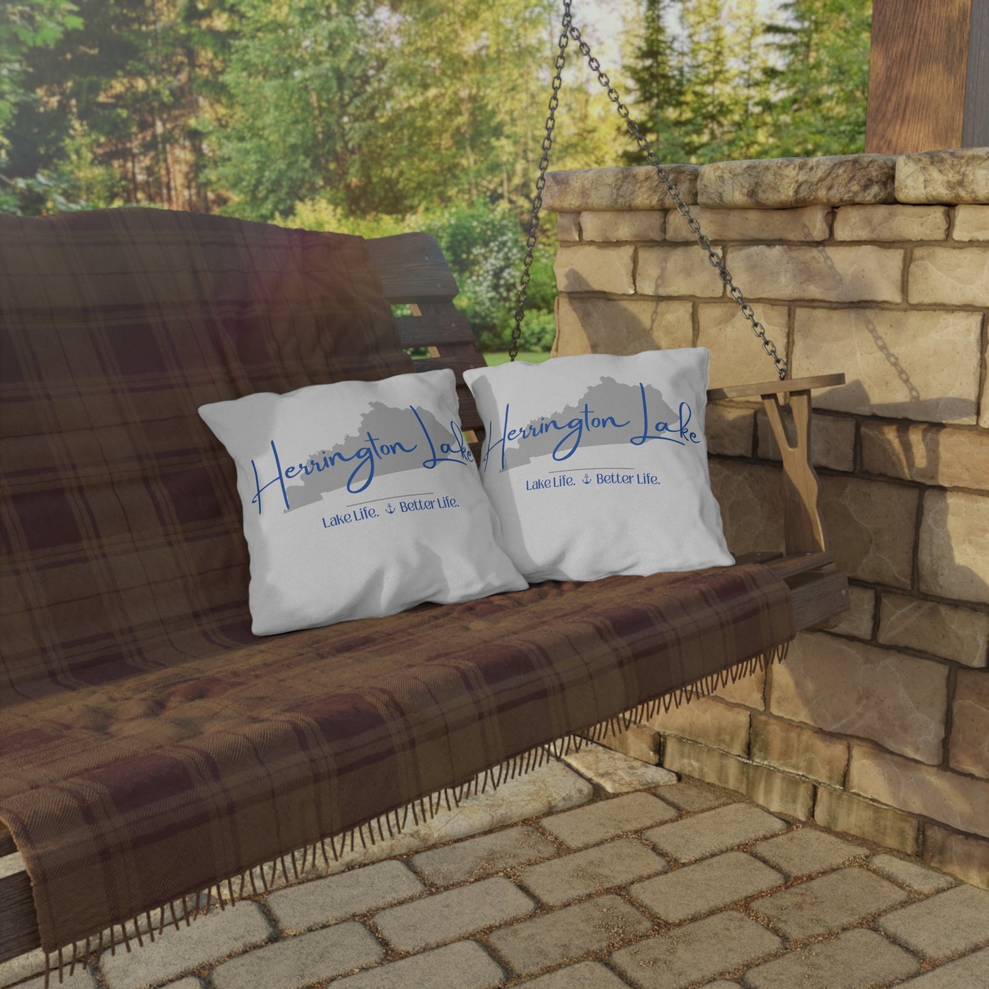 Herrington Lake Signature Collection Outdoor Pillows (White)