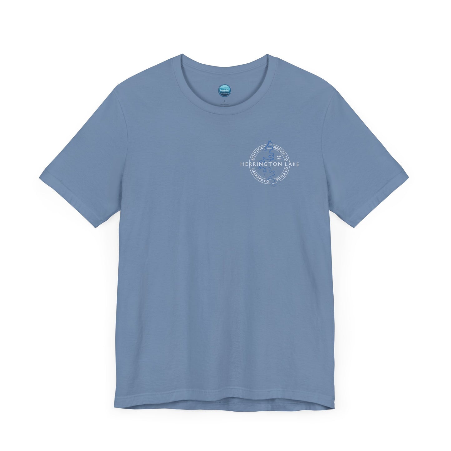 "The Classic" Herrington Lake and County Unisex Jersey Knit Cotton Short Sleeve Tee