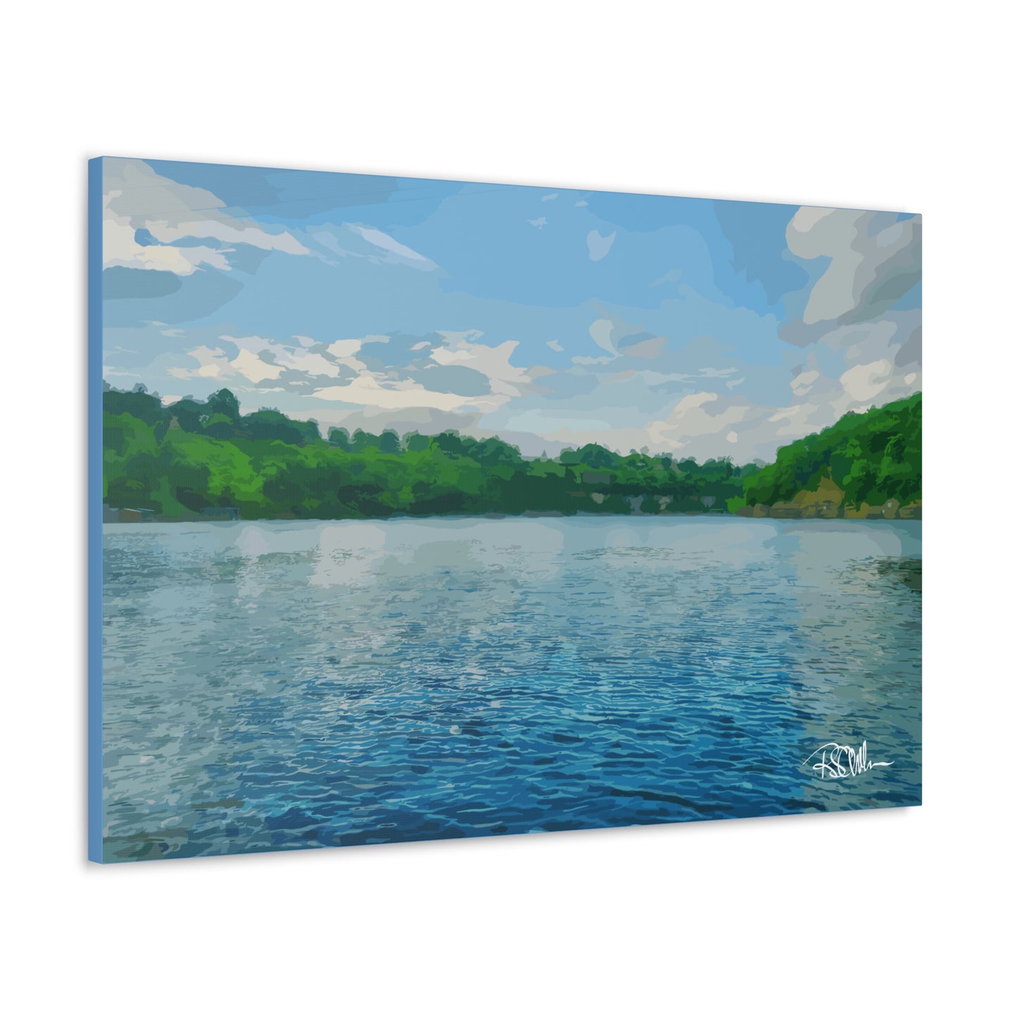 "Herrington LakeScape - 1" Canvas Gallery Wraps