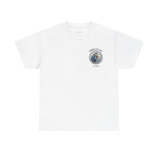 Great Blue Heron - Double-Sided Herrington Wildlife Collection Cotton Tee