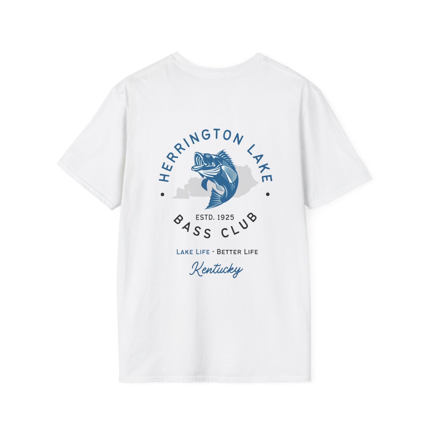 HLKY Bass Club Soft Ringspun Cotton Double-Sided Tee