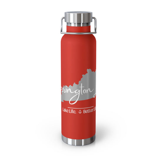 Herrington Lake Signature Collection Copper Vacuum Insulated Bottle, 22oz