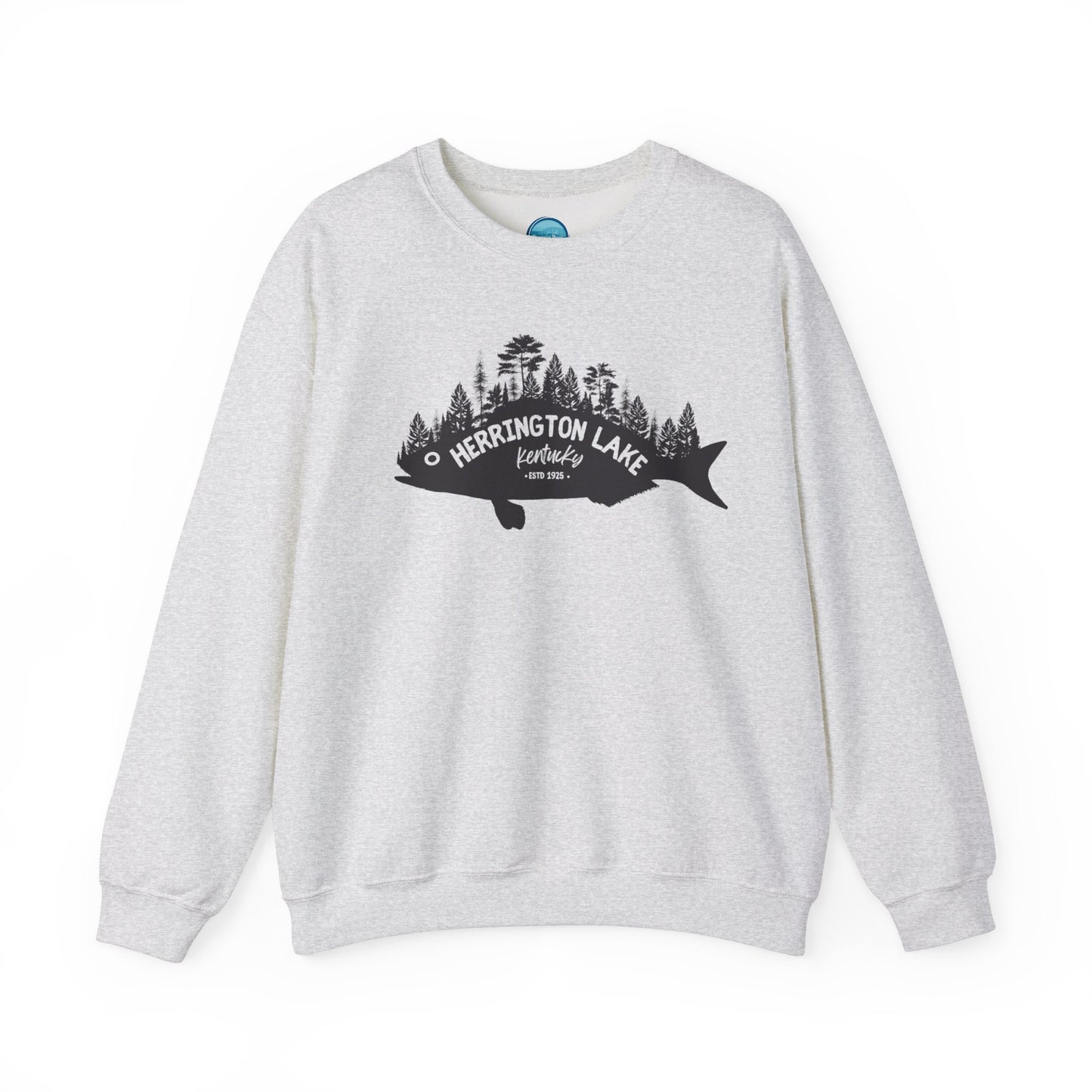 "Fishy Landscape" Unisex Heavy Blend™ Crewneck Sweatshirt