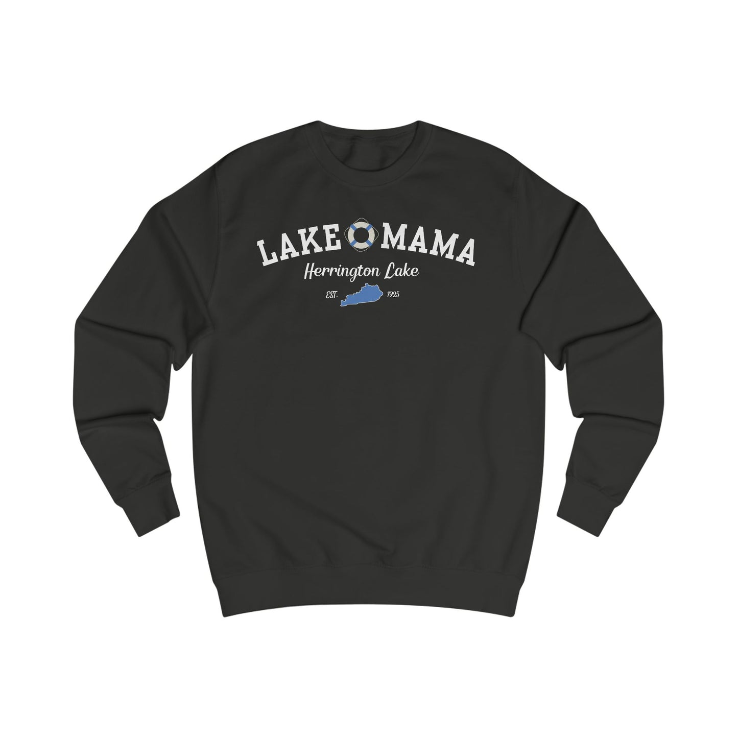 "Lake Mama" Premium Cotton Blend Crewneck Sweatshirt