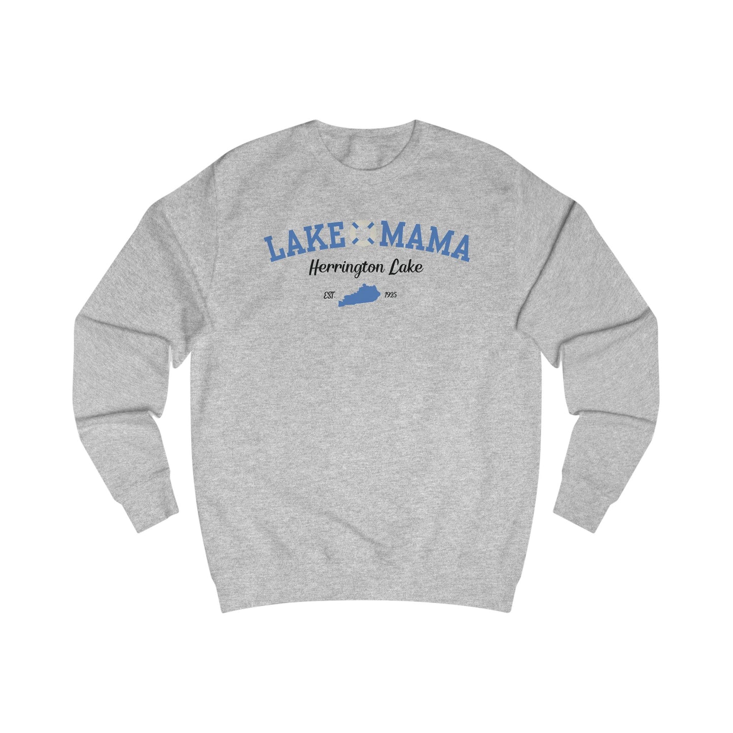 "Lake Mama" Premium Cotton Blend Crewneck Sweatshirt