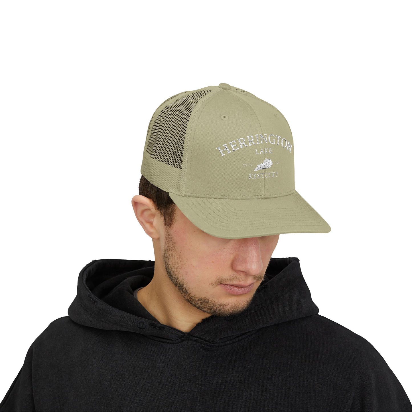 Embroidered Simply Herrington Collection Snapback Trucker Cap