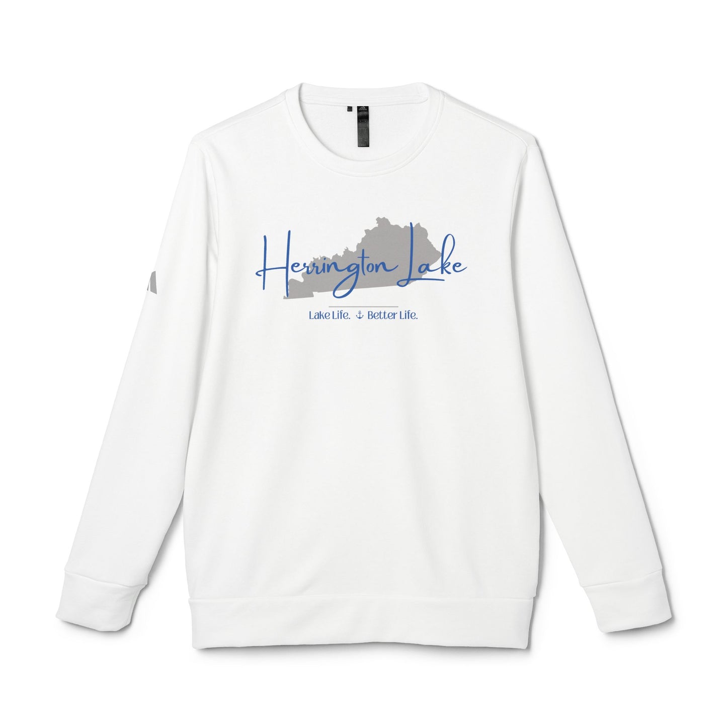 Herrington Lake Signature Collection adidas® Unisex Fleece Crewneck Sweatshirt