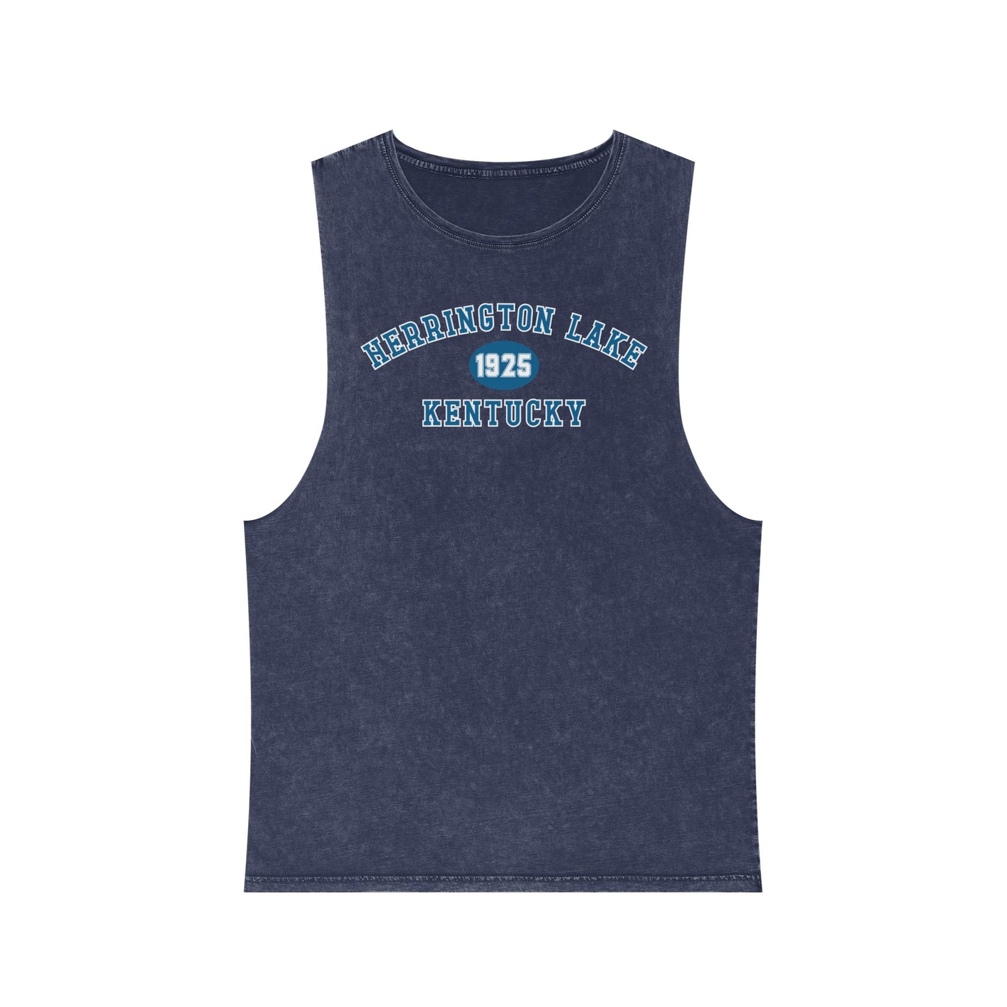 Herrington Lake Collegiate Collection Unisex Stonewash Tank Top