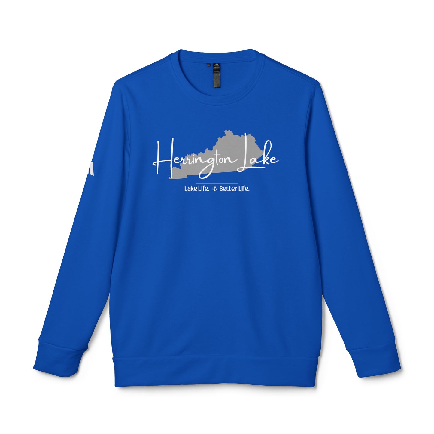 Herrington Lake Signature Collection adidas® Unisex Fleece Crewneck Sweatshirt