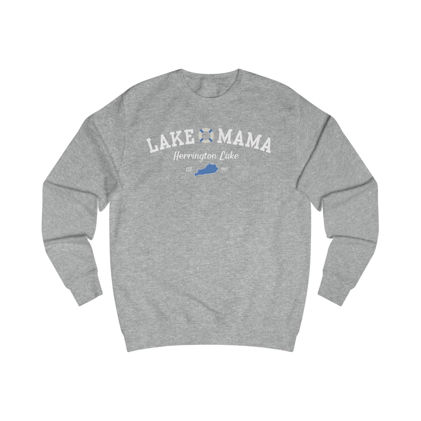 "Lake Mama" Premium Cotton Blend Crewneck Sweatshirt