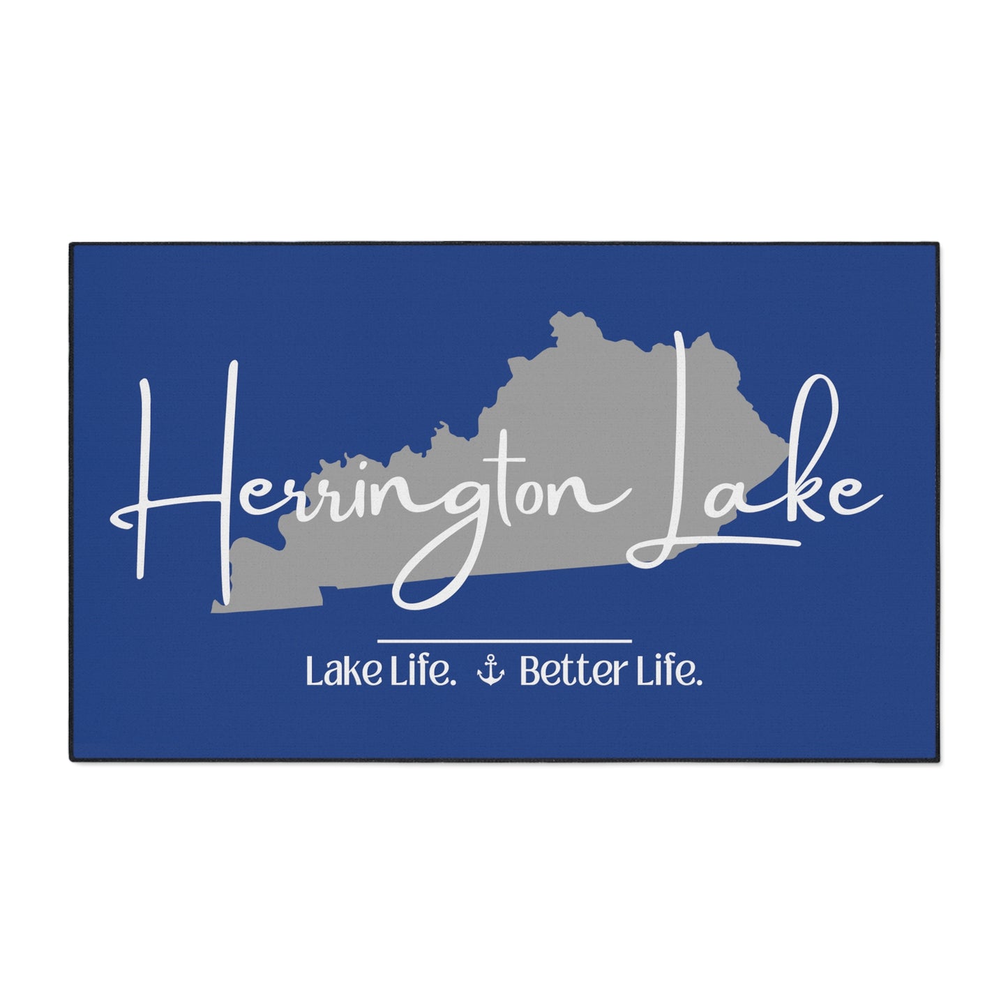 Herrington Lake Signature Collection Heavy Duty Floor Mat, Dark Blue