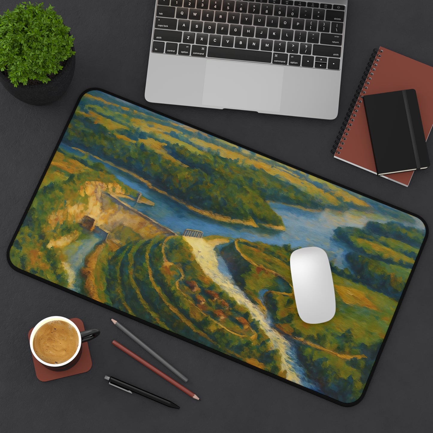 "Dix Dam: A Painter's Perspective" Desk Mat (3 sizes)