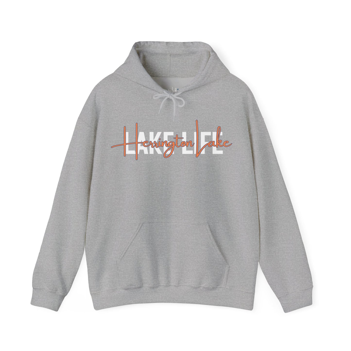 The Herrington Lake Life "Stack" Collection Unisex Heavy Blend™ Hooded Sweatshirt