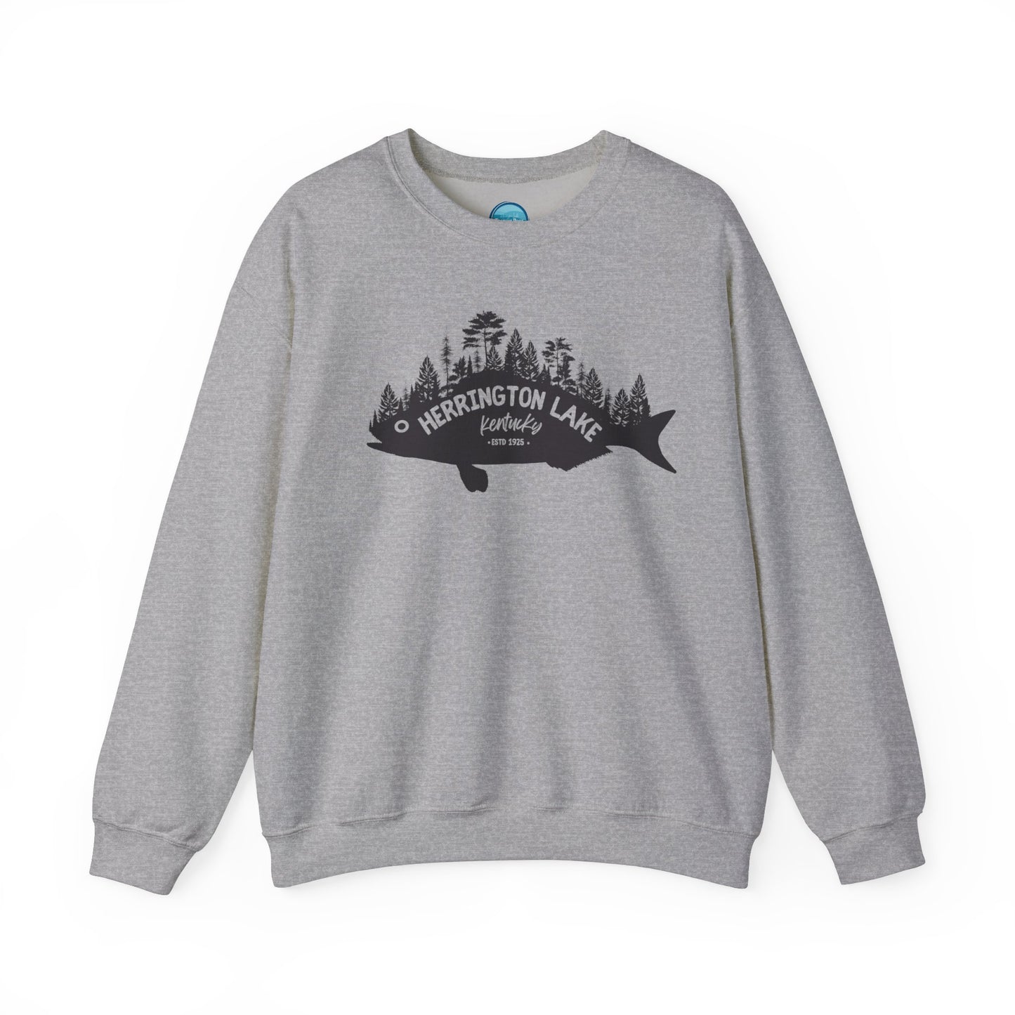 "Fishy Landscape" Unisex Heavy Blend™ Crewneck Sweatshirt