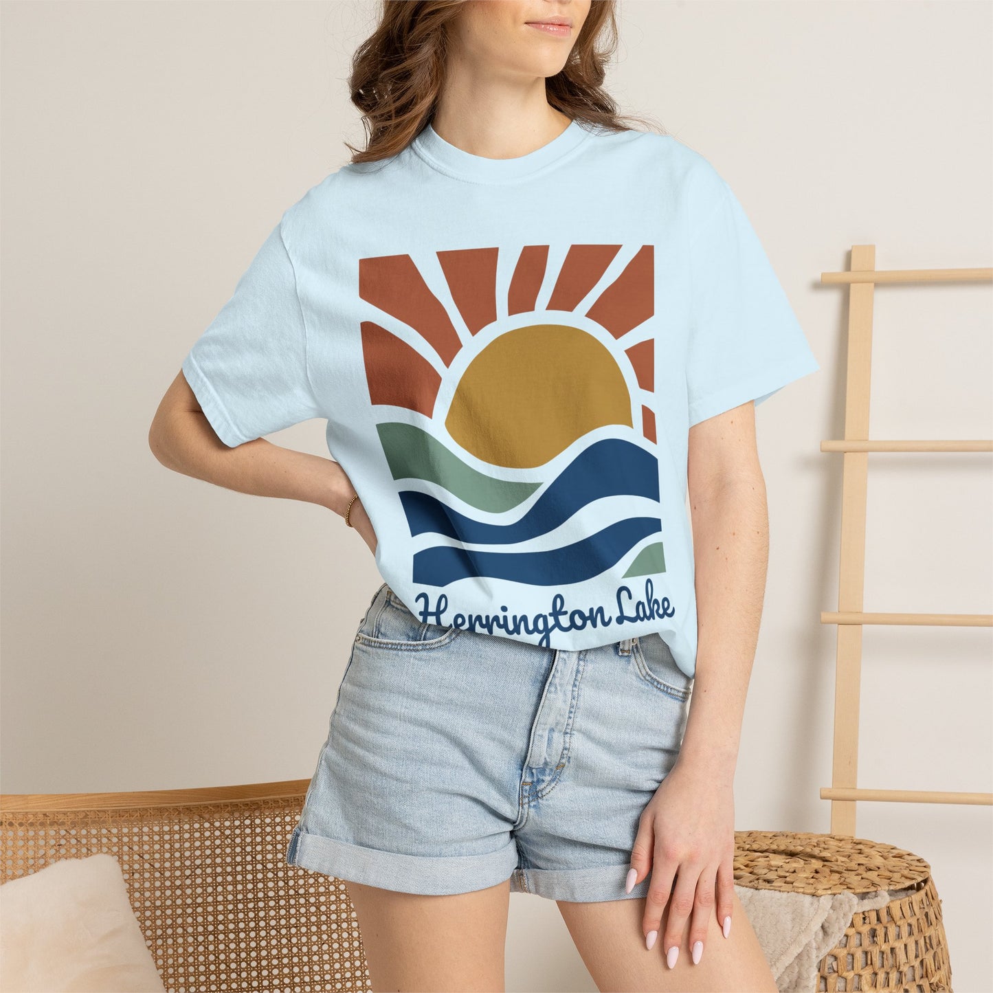 "Sunset Serenity" Premium Garment-Dyed Comfort Colors TShirt