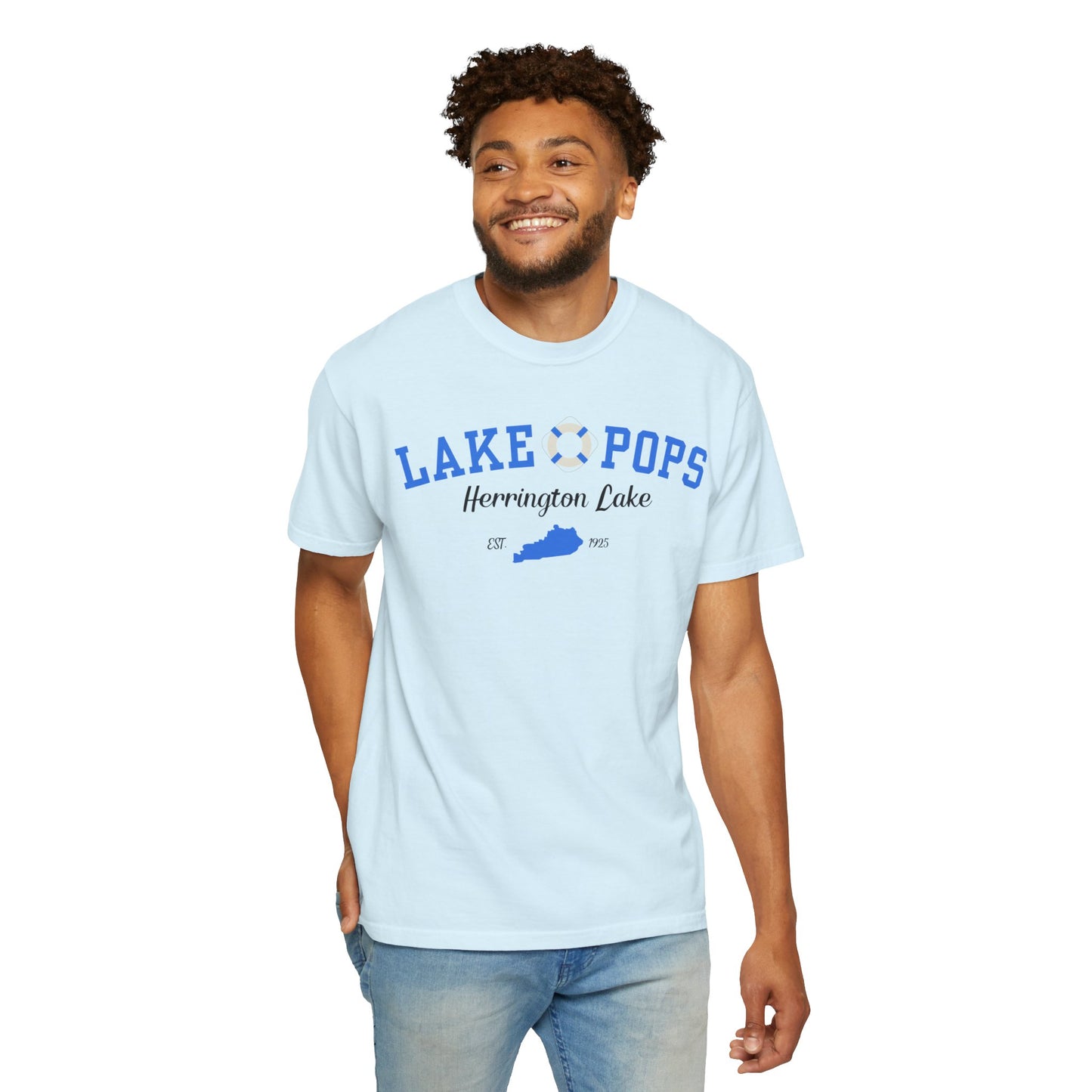 "Lake Pops" Premium Garment-Dyed Comfort Colors TShirt