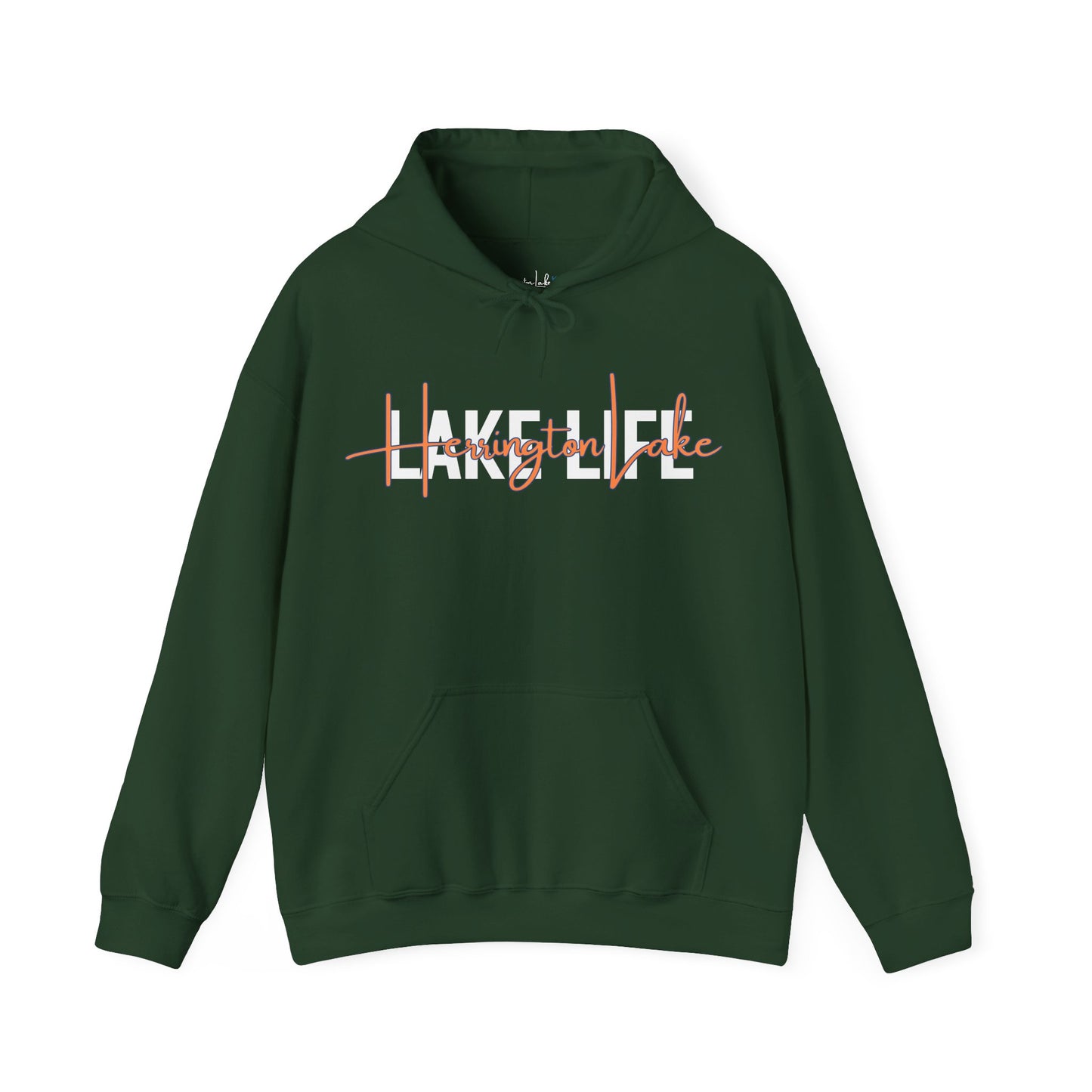 The Herrington Lake Life "Stack" Collection Unisex Heavy Blend™ Hooded Sweatshirt