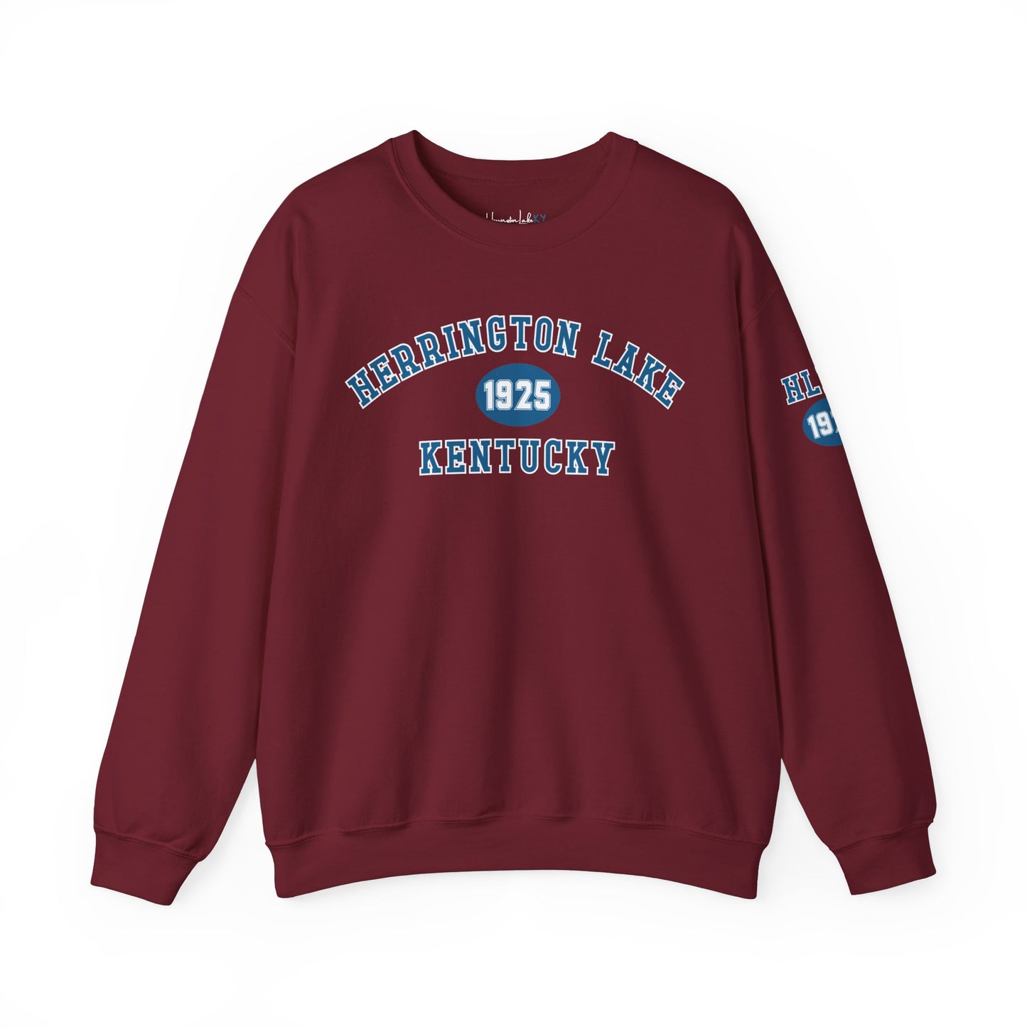 Collegiate Collection Unisex Heavy Blend™ Crewneck Sweatshirt w Sleeve Logo