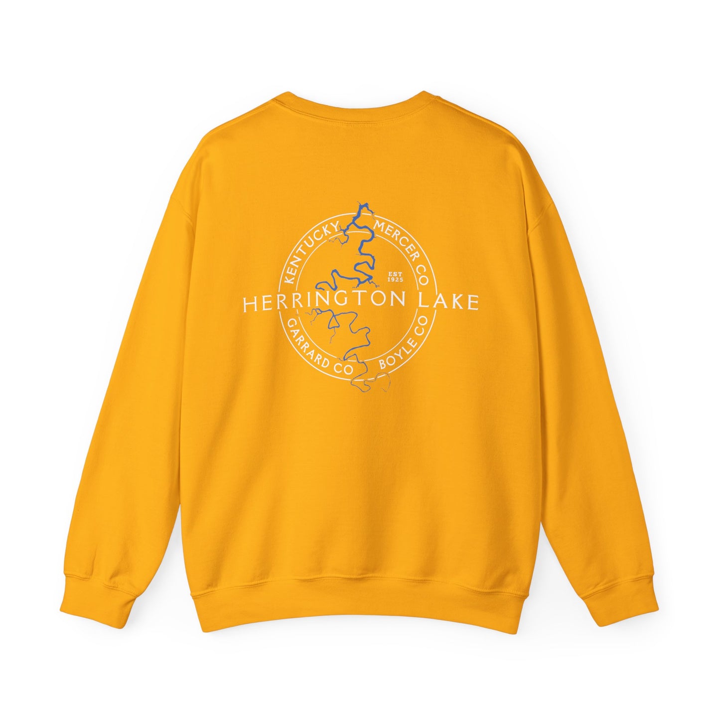 "The Classic" Herrington Lake and County Double-Sided Print Unisex Heavy Blend™ Crewneck Sweatshirt