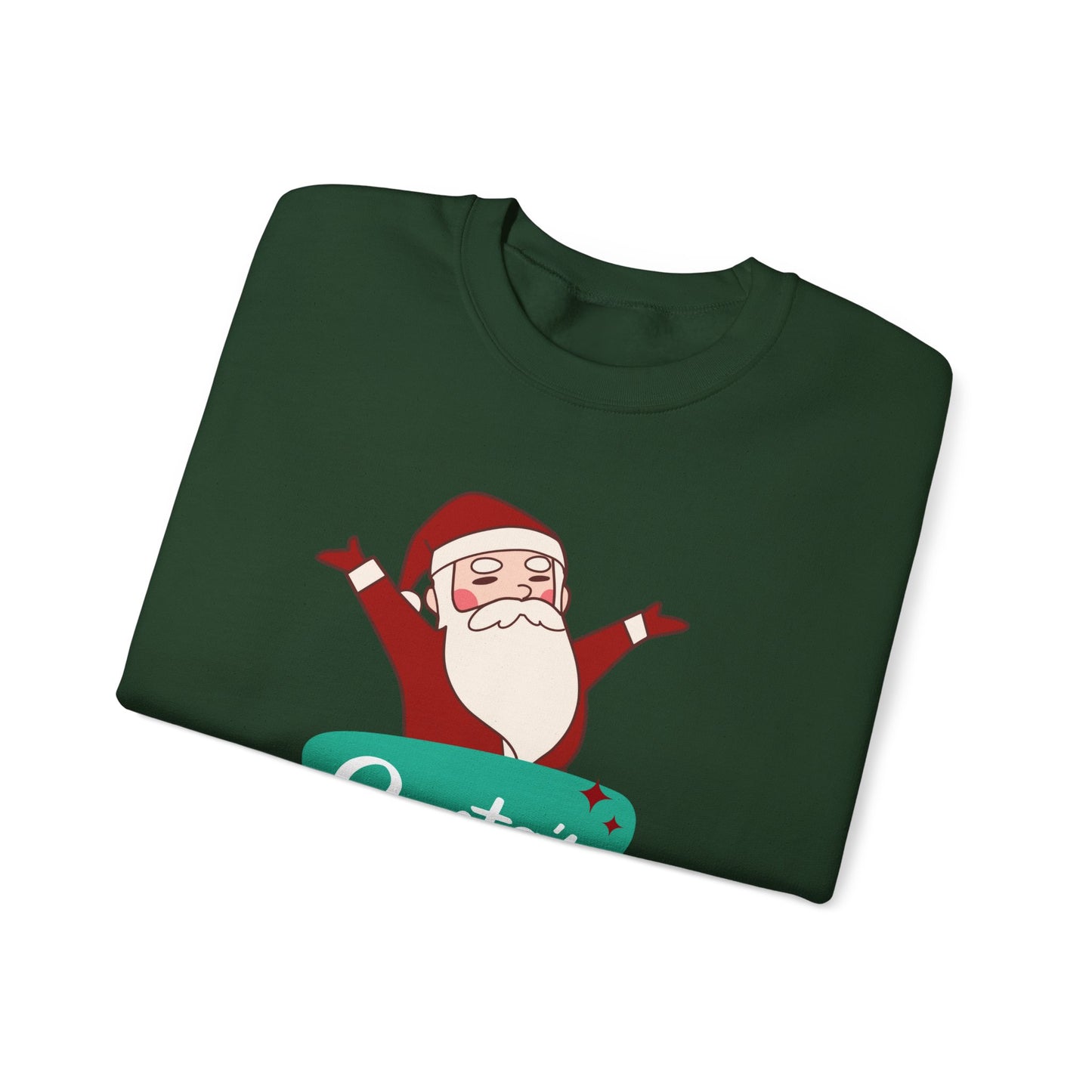 Santa is Coming to Danville KY Heavy Blend™ Crewneck Sweatshirt