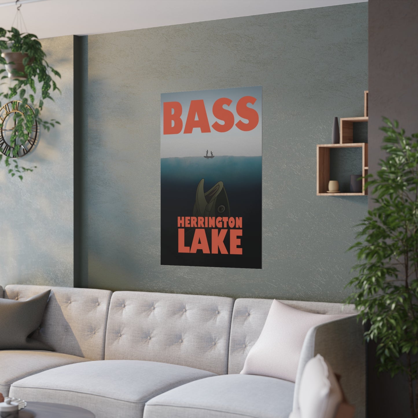 BASS - JAWS Satin Poster (210gsm)